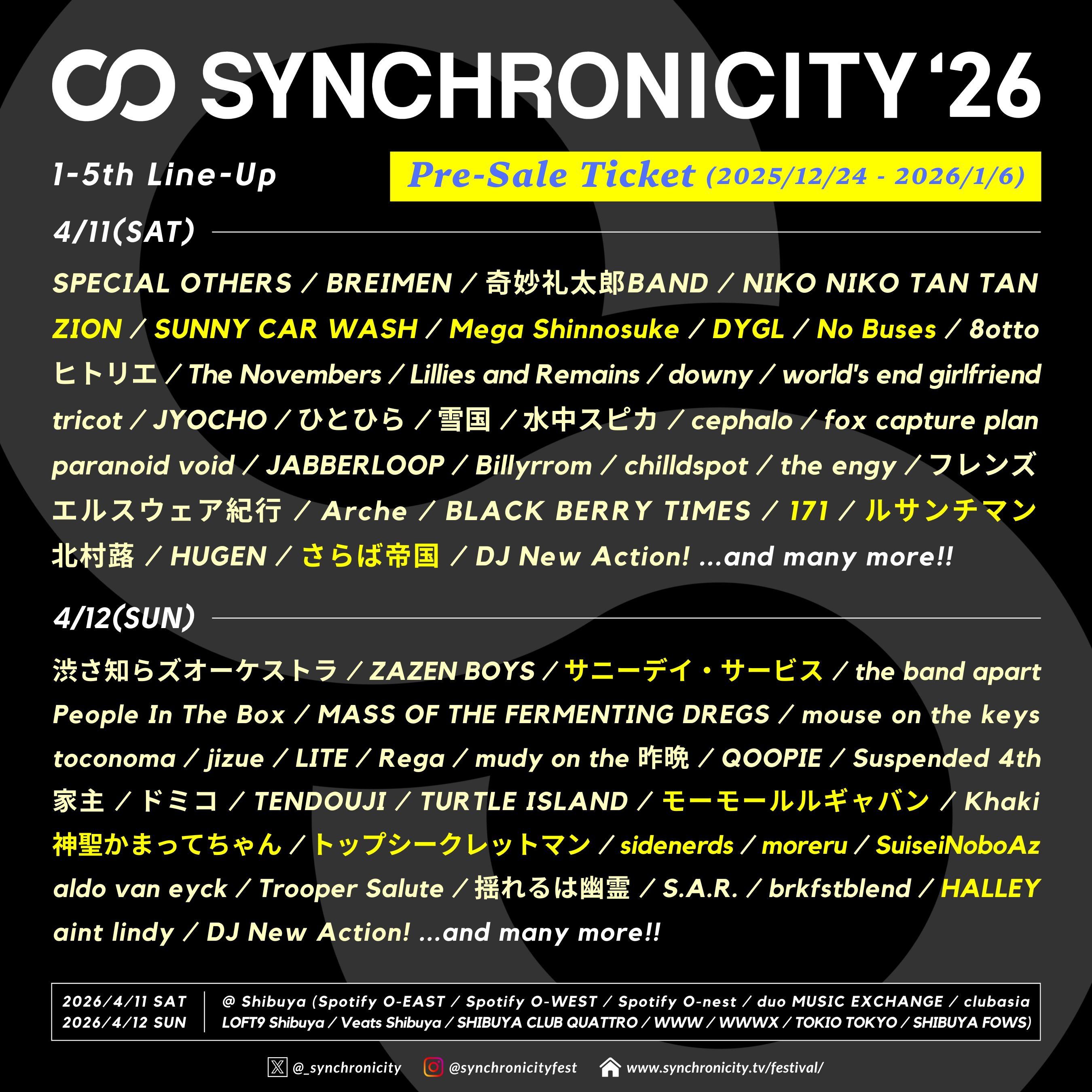 SYNCHRONICITY’26